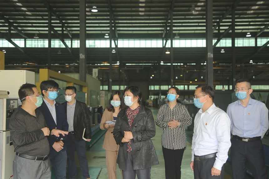 馬南萍帶隊走訪非公有制企業(yè) 強(qiáng)調(diào)疫情防控和復(fù)工復(fù)產(chǎn)兩不誤